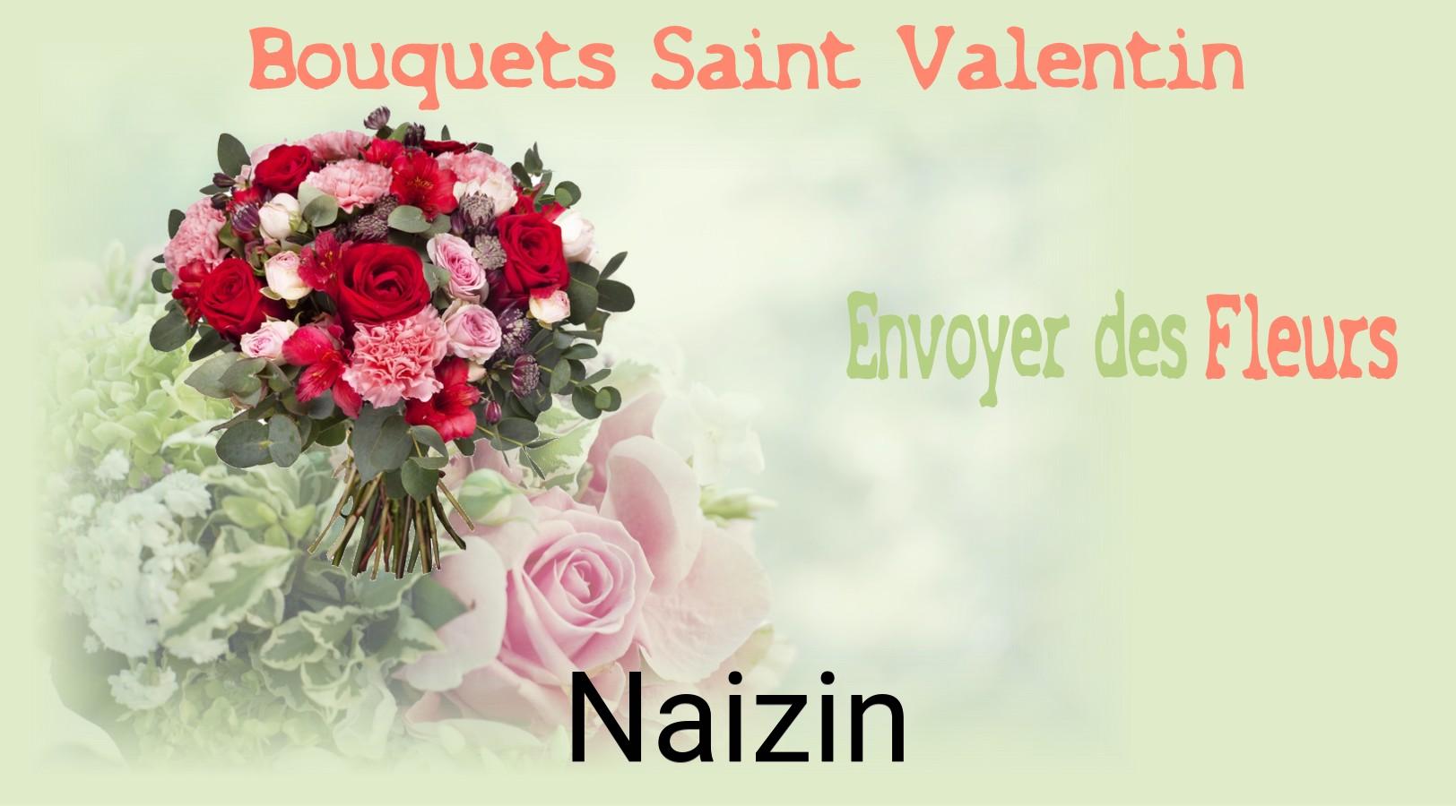 Roses de Saint-Valentin livrées à Naizin